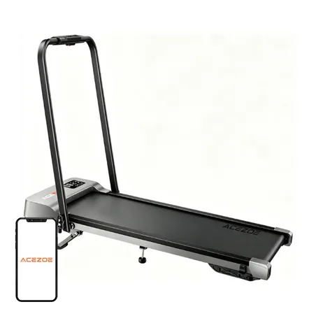 ACEZOE P12 Foldable Electric Treadmill (Black and Gray)